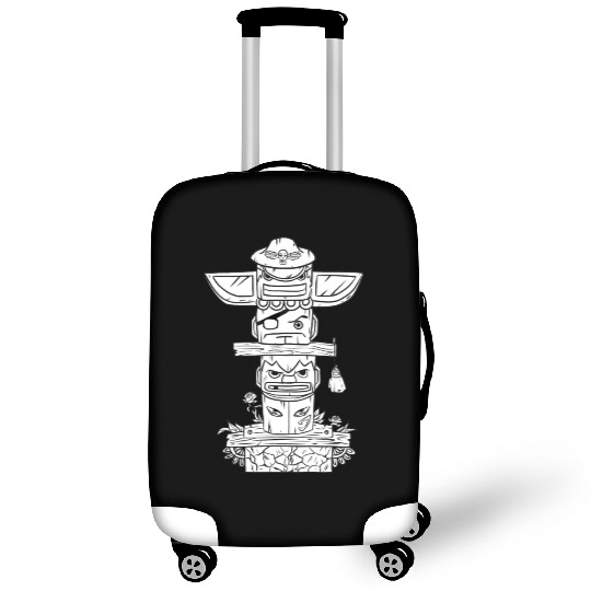 Totem Street Fighter Shadaloo Luggage Covers