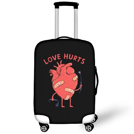 Love Hurts Luggage Covers