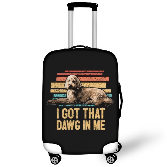 Funny Goldendoodle Dog Pun Doodle Mom Dog Dad Luggage Covers