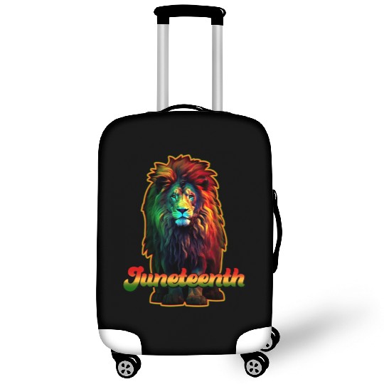 Juneteenth Lion Luggage Covers