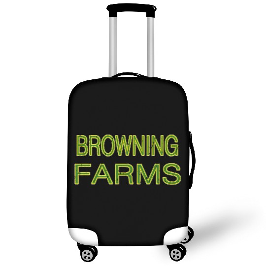 Browning Farms Squad Family Reunion Last Name Team Luggage Covers