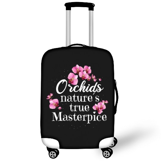 Orchids Natures True Masterpiece Flowers Luggage Covers