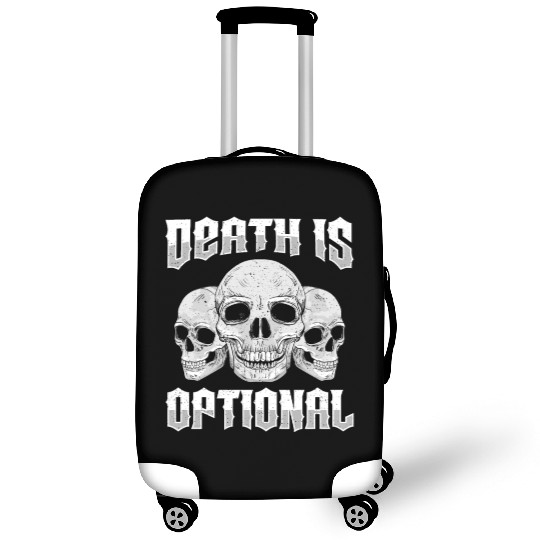 Necromancy Death Is Optional Necromancer Luggage Covers