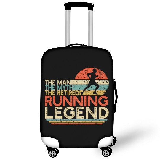 Runner Retirement Myth Retired Running Legend Luggage Covers