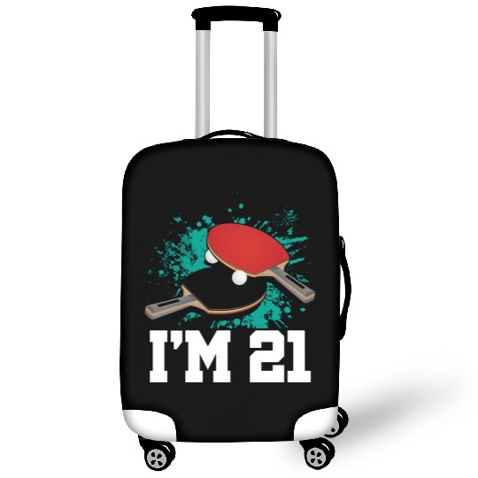 I'm 21 Table Tennis Player Sports Adult 21st Luggage Covers