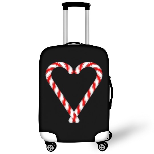 Sweets Candy Canes He Luggage Covers