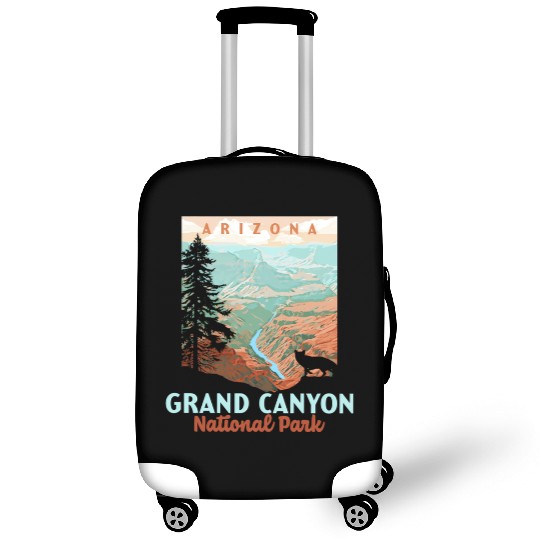 Grand Canyon National Park Arizonna Wpa Style Luggage Covers