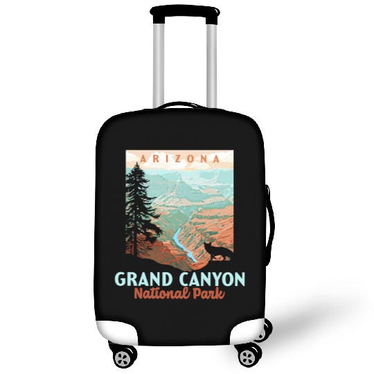Grand Canyon National Park Arizonna Wpa Style Luggage Covers