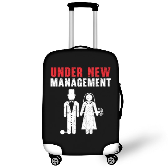 Bride And Groom Wedding Day Marriage Just Married Luggage Covers