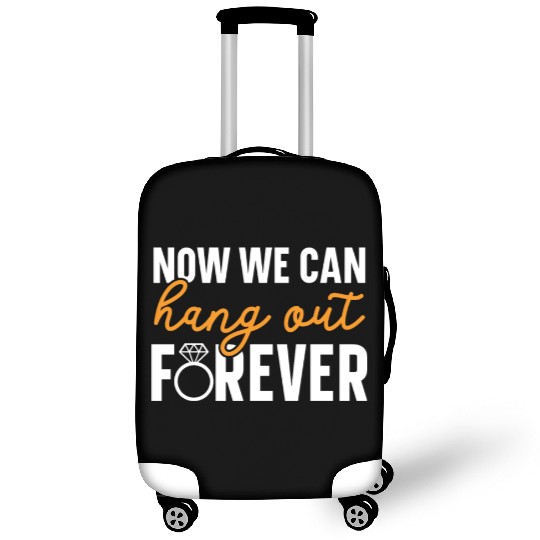 Bride And Groom Wedding Day Marriage Just Married Luggage Covers