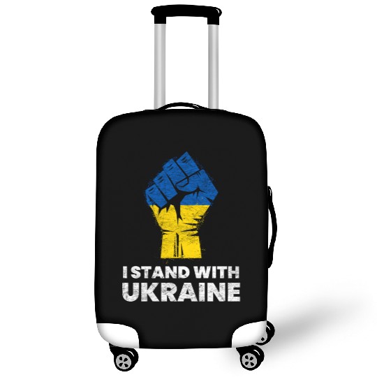 Ukrainian Flag I Stand With Ukraine Flag Luggage Covers