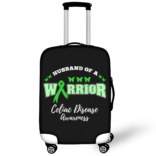 Husband Of A Warrior Celiac Disease Awareness Luggage Covers