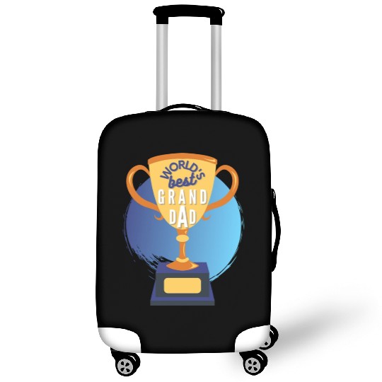 World s Best Grandad Trophy Luggage Covers