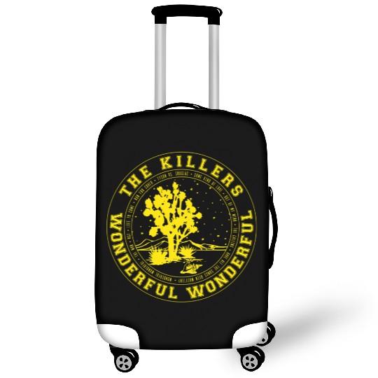 Official The ers Yellow Black Desert Luggage Covers