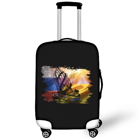 Pray For Ukraine Solidarity Support Ukraine Luggage Covers