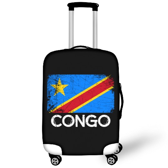 Congolese Flag Made In Congo Luggage Covers