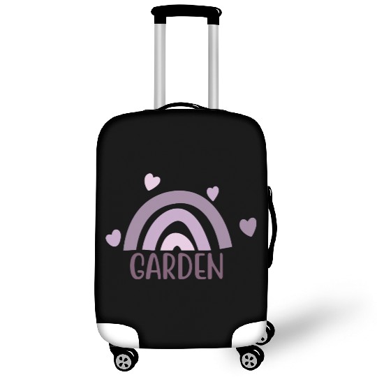 Garden Quotes With Rainbow Design Luggage Covers
