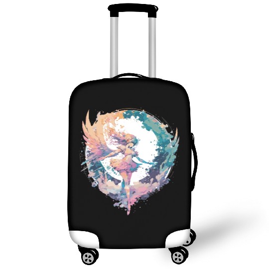 Watercolor Fairy Fairycore Grunge Pastel Goth Aest Luggage Covers