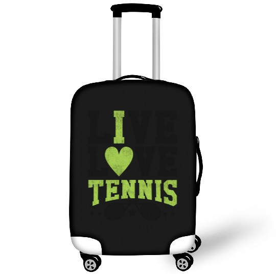 Live Love Tennis And Tennis Fan Luggage Covers