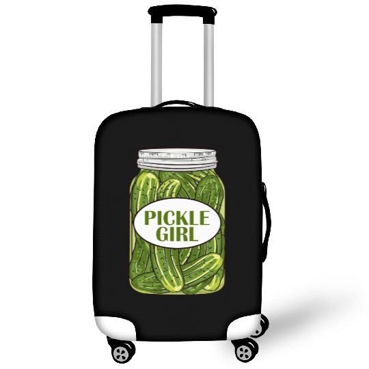 Pickle Girl Who Loves Pickles Luggage Covers