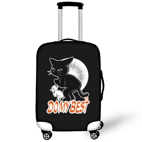 Do My Best Funny Cat Luggage Covers