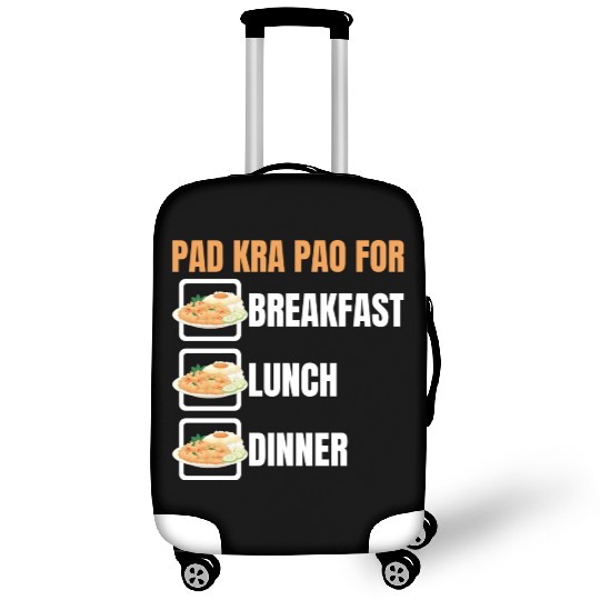 Thai Food Lover Pad Kra Pao Thai Cuisine Luggage Covers