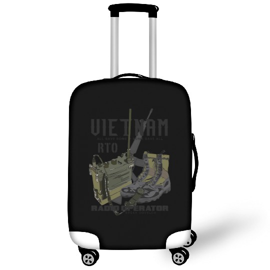 Vietnam Veteran Radio Operator Luggage Covers