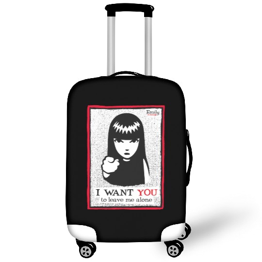 Emily The Strange I Want You To Leave Me Alone Luggage Covers