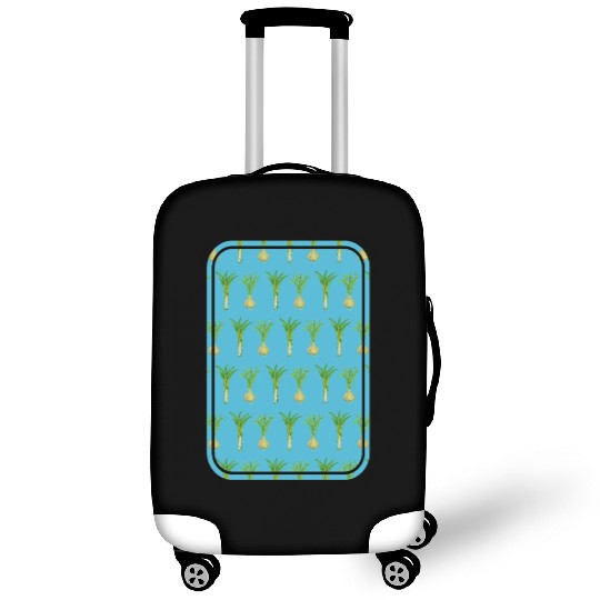 leek and onion pattern Luggage Covers