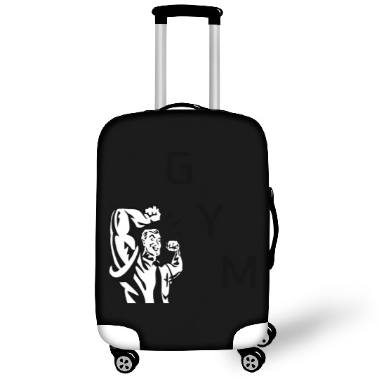 Old School Gym vibes Luggage Covers