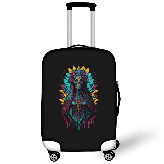 Santa Muerte de Guadalupe Luggage Covers