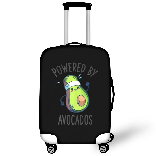 Vegan Avocado Powered By Avocados Gym Wo Luggage Covers