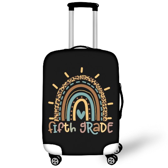Fifth Grade Rainbow Girls Boys Teacher Team Luggage Covers