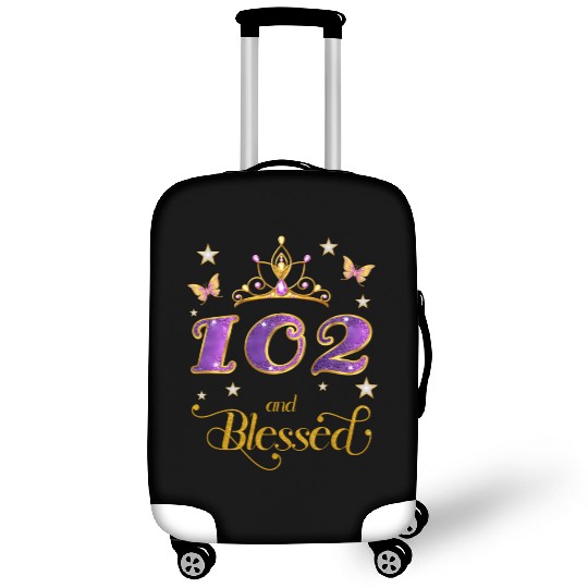 102 And Blessed 102 102Nd Luggage Covers