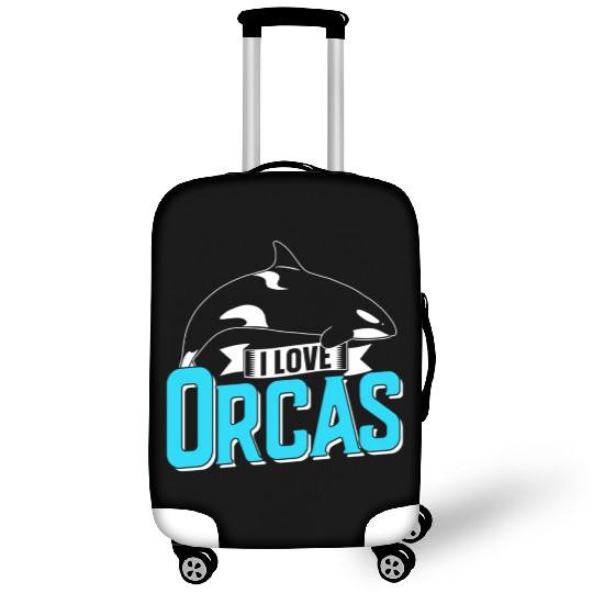 I Love Orcas Orca Whale Sea Luggage Covers