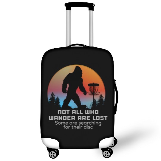 Bigfoot Disc Golf Sasquatch Chain Tosser Big Disc Luggage Covers