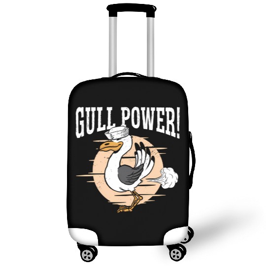 Gull Power Whirer Bird Seabird Seagull Luggage Covers