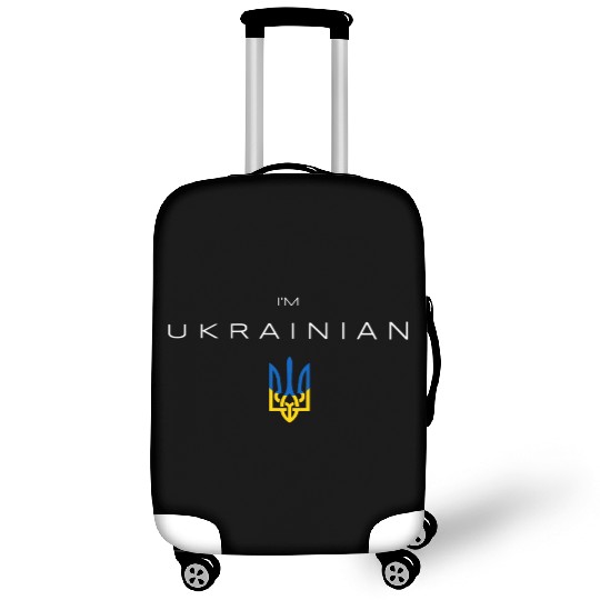 I am Ukrainian - I am from Ukraine Trident Flag Luggage Covers