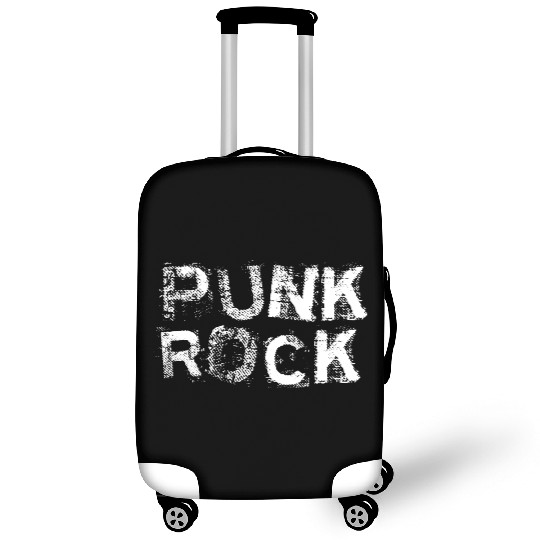 PUNK ROCK Text Luggage Covers