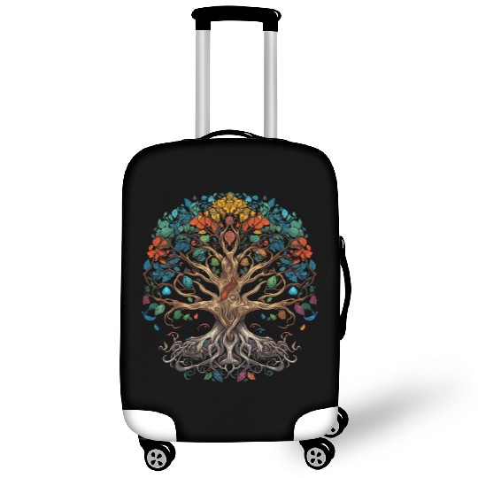 Epic Legendary Viking Tree of Life,Plant Lover Luggage Covers