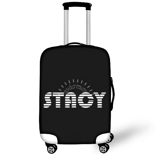 Stacy pink white, etymology of Greek origin. Luggage Covers