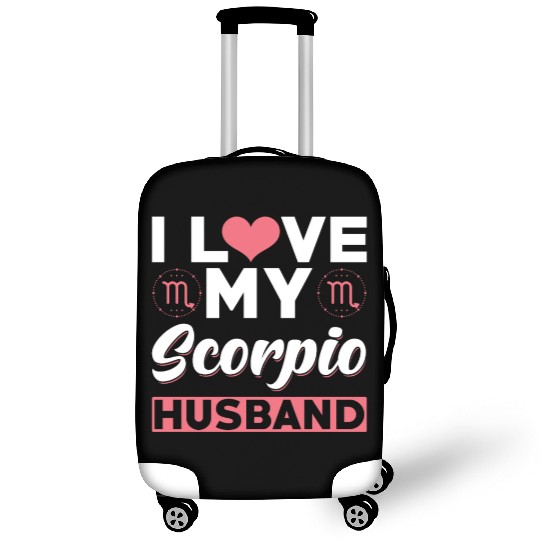I love my Scorpio Husband Luggage Covers