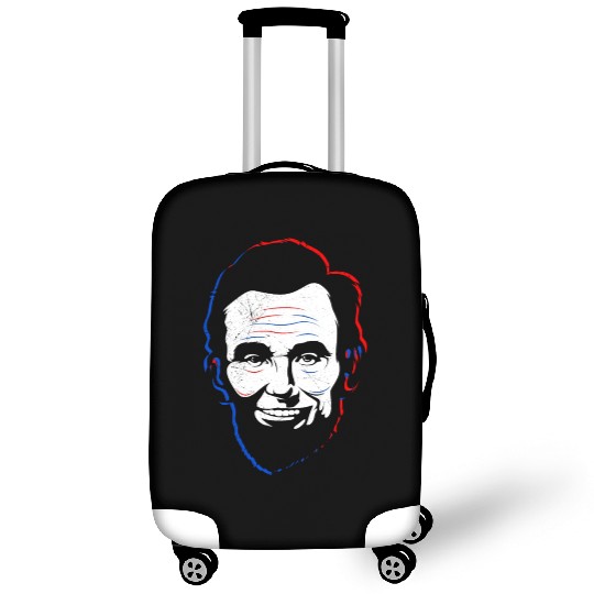 Merica Lincoln Independence Day USA Party Luggage Covers