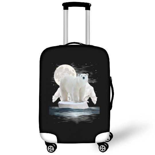 Polar Bears Wildlife Zoo Animal Zookeeper Nature Luggage Covers