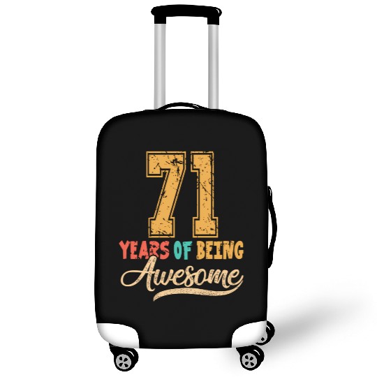 71St 71 Years Of Being Awesome Wedding Anniversary Luggage Covers