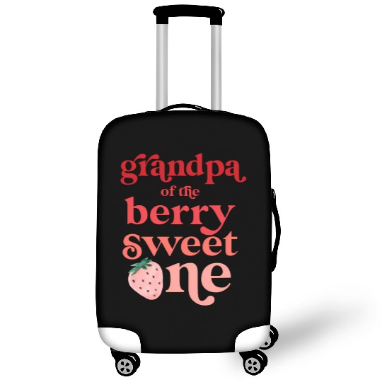 Grandpa Of The Berry Sweet One Strawberry First Luggage Covers