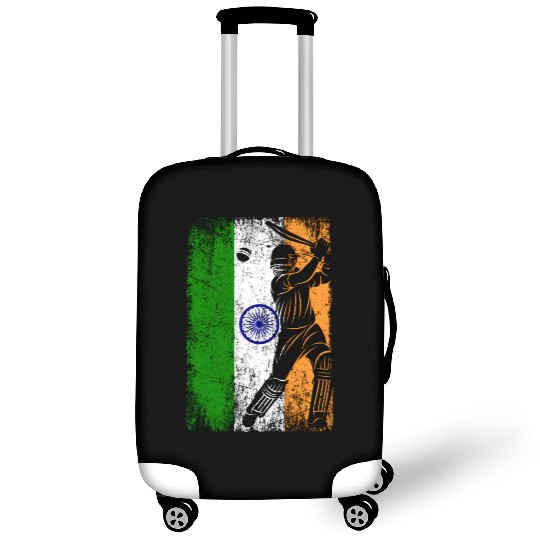 India Flag Indian Cricket Jersey Fan Player Coach Luggage Covers