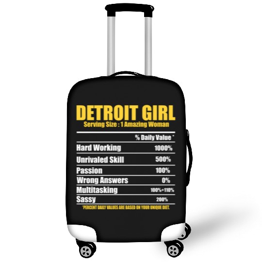 Hilarious Detroit Definition Motor City American Luggage Covers