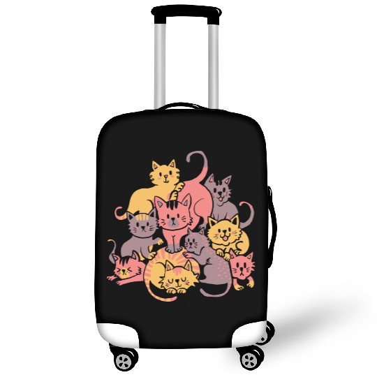 Cats Pile Mountain Of Cute Kittens Luggage Covers