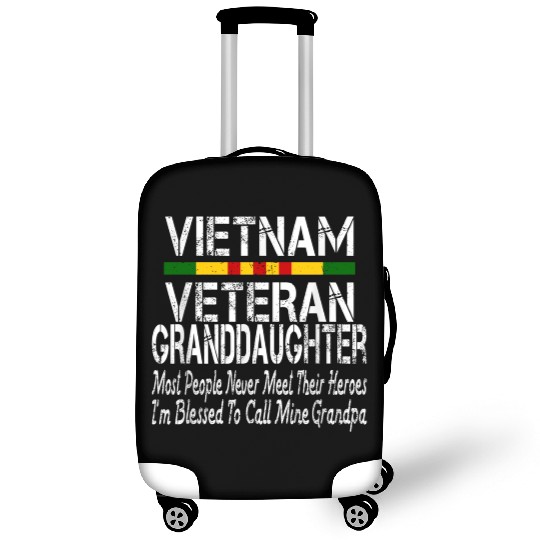 US Army Vietnam Veteran Granddaughter Luggage Covers